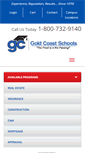 Mobile Screenshot of goldcoastschools.com